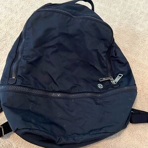 Lululemon Backpack. 16-18 in length. Adjustable back straps.